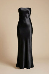 Black Strapless Dress for Formal Events